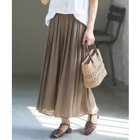 セール】 【カタログ掲載・洗える】タックガウチョ パンツ