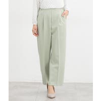 テーパードパンツ グリーン・カーキ/緑色系（レディース