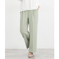 テーパードパンツ グリーン・カーキ/緑色系（レディース