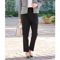 テーパードパンツ ブラック/黒色系（レディース） - ファッション通販