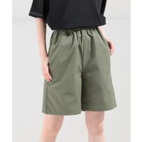 ショートパンツ グリーン・カーキ/緑色系（レディース）の
