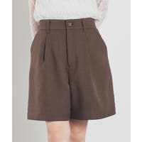 archivio ブラウンショートパンツ ミニタブショートパンツ - チョコレートブラウン | ZARA Japan