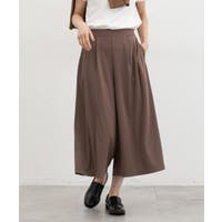 ガウチョパンツ ブラウン/茶色系（レディース）| ファッション通販