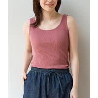 D&G BEACHWEAR ジュース柄 肩紐 リボン タンクトップ ピンク M TERAKAWA AYA COLLECTION】アクアフィットネス用タンクトップ(めくれ