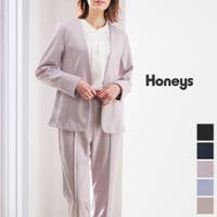 Honeys（ハニーズ）のアウター(コート・ジャケットなど)/ノーカラージャケット