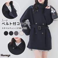Honeys（ハニーズ）のアウター(コート・ジャケットなど)/ステンカラーコート