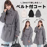 Honeys（ハニーズ）のアウター(コート・ジャケットなど)/ステンカラー