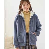 パーカー ブルー・ネイビー/青・紺色系(レディース)のおすすめ パーカー ブルー・ネイビー/青・紺色系(レディース)のおすすめ