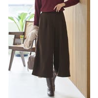 ガウチョパンツ ブラウン/茶色系（レディース） - ファッション通販