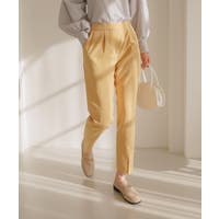 イエロー・黄系 レディース テーパードパンツ 通販【ニッセン