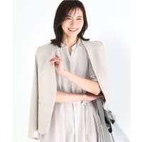 MK MICHEL KLEIN（エムケーミッシェルクラン）のアウター(コート・ジャケットなど)/ノーカラージャケット