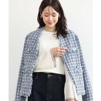 MK MICHEL KLEIN（エムケーミッシェルクラン）のアウター(コート・ジャケットなど)/ノーカラー