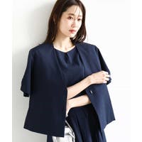 MK MICHEL KLEIN（エムケーミッシェルクラン）のアウター(コート・ジャケットなど)/ノーカラージャケット