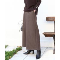 ブラウン系 ガウチョパンツ きれいめガウチョパンツ（その他パンツ）｜Honeys（ハニーズ）の