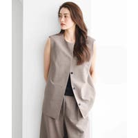 MICHEL KLEIN（ミッシェルクラン）のアウター(コート・ジャケットなど)/ノーカラージャケット