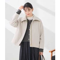 a.v.v【WOMEN】（アーヴェヴェ）のアウター(コート・ジャケットなど)/ステンカラー