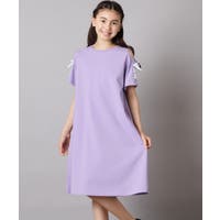 mame kurogouchi キッズワンピース Purple 100サイズ 新品・未使用】Mame Kurogouchi ちりめん ワンピース 22ss