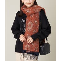 searoomlynn ♡ wool mix オーバーストール オレンジ searoomlynn ♡ wool mix オーバーストール オレンジ