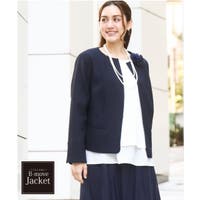 eur3（エウルキューブ）のアウター(コート・ジャケットなど)/ノーカラージャケット