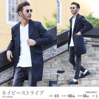 メンズチェスターコート ブルー系 ファッション通販shoplist ショップリスト