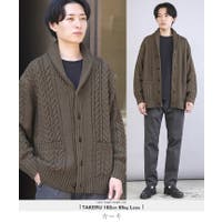 カーディガン(グリーン系) （メンズ）｜メンズファッション通販