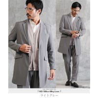 チェスターコート(グレー系) （メンズ）｜メンズファッション通販