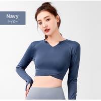 スポーツウェア・フィットネスウェア ブルー・ネイビー/青・紺色