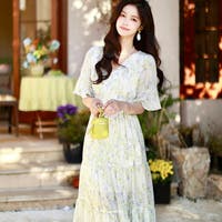 JS FASHION（ジェーエスファッション）のワンピース・ドレス/シフォンワンピース