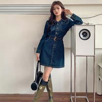デニムワンピース ショート・ミニ丈 （レディース）のアイテム