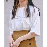 ViS  | 【WEB限定】ロゴプリントビッグTシャツ
