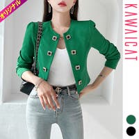 KawaiCat（カワイキャット）のアウター(コート・ジャケットなど)/ノーカラージャケット