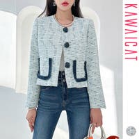 KawaiCat（カワイキャット）のアウター(コート・ジャケットなど)/ノーカラージャケット
