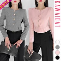 KawaiCat（カワイキャット）のアウター(コート・ジャケットなど)/ノーカラージャケット