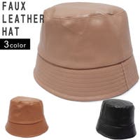 KEYS  | 帽子 バケットハット ハット HAT フェイクレザー 合皮 無地 メンズ レディース キーズ Keys-250