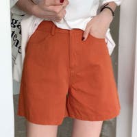 ショートパンツ オレンジ/橙色系（レディース）のアイテム 