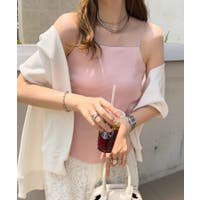 キャミソール ピンク/桃色系（レディース） - ファッション通販