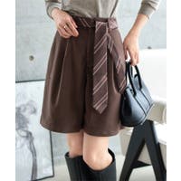ショートパンツ ブラウン/茶色系（レディース） - ファッション通販