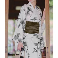 新品 浴衣のみ　帯無しえんじ 白 Y5-7 2WAY】浴衣 5点セット / ANY SIS | ファッション通販 【公式通販