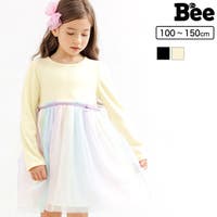 子供服Bee | チュール切り替えワンピース 子供服 キッズ 女の子 春 秋 冬 韓国子供服