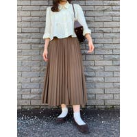 ロングスカート・マキシスカート ブラウン/茶色系（レディース