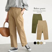 口コミ レビュー ベイカーパンツ レディース ワイドパンツ ベイカー チノ チノパン カーゴパンツ La Gemme ラジェム レディース ファッション通販shoplist ショップリスト
