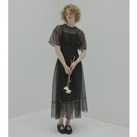 LE CIEL BLEU outlet（ルシェルブルー）のワンピース・ドレス/シフォンワンピース