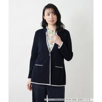スタンドカラーハーフコート[品番：LAVW0013218]｜Leilian