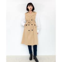 トレンチコート ブラウン/茶色系(レディース)のアイテム トレンチコート ブラウン/茶色系(レディース)のアイテム