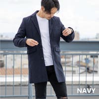 メンズチェスターコート ブルー系 ファッション通販shoplist ショップリスト