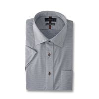 TAKA-Q MEN | クールアプリ/COOL APPLI スタンダードフィット ワイドカラー半袖ニットシャツ