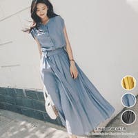 レディースシフォン マキシ ワンピ ファッション通販shoplist ショップリスト