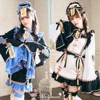 Malymoon ファンシーフリルチャイナドレス ブラック 6/22までの販売 ファンシーフリルチャイナドレス[品番：MYMT0000717]｜Malymoon