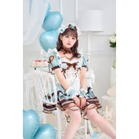 シルキーシャボンチェックビキニ《レディース水着5点セット