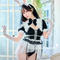 レースアップデニムバニードレス《オリジナルコスプレ6点セット